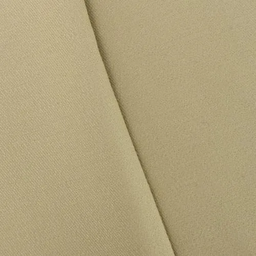 4 3/4 YD PC-Classic Beige Wool Blend Twill Jacketing Fabric