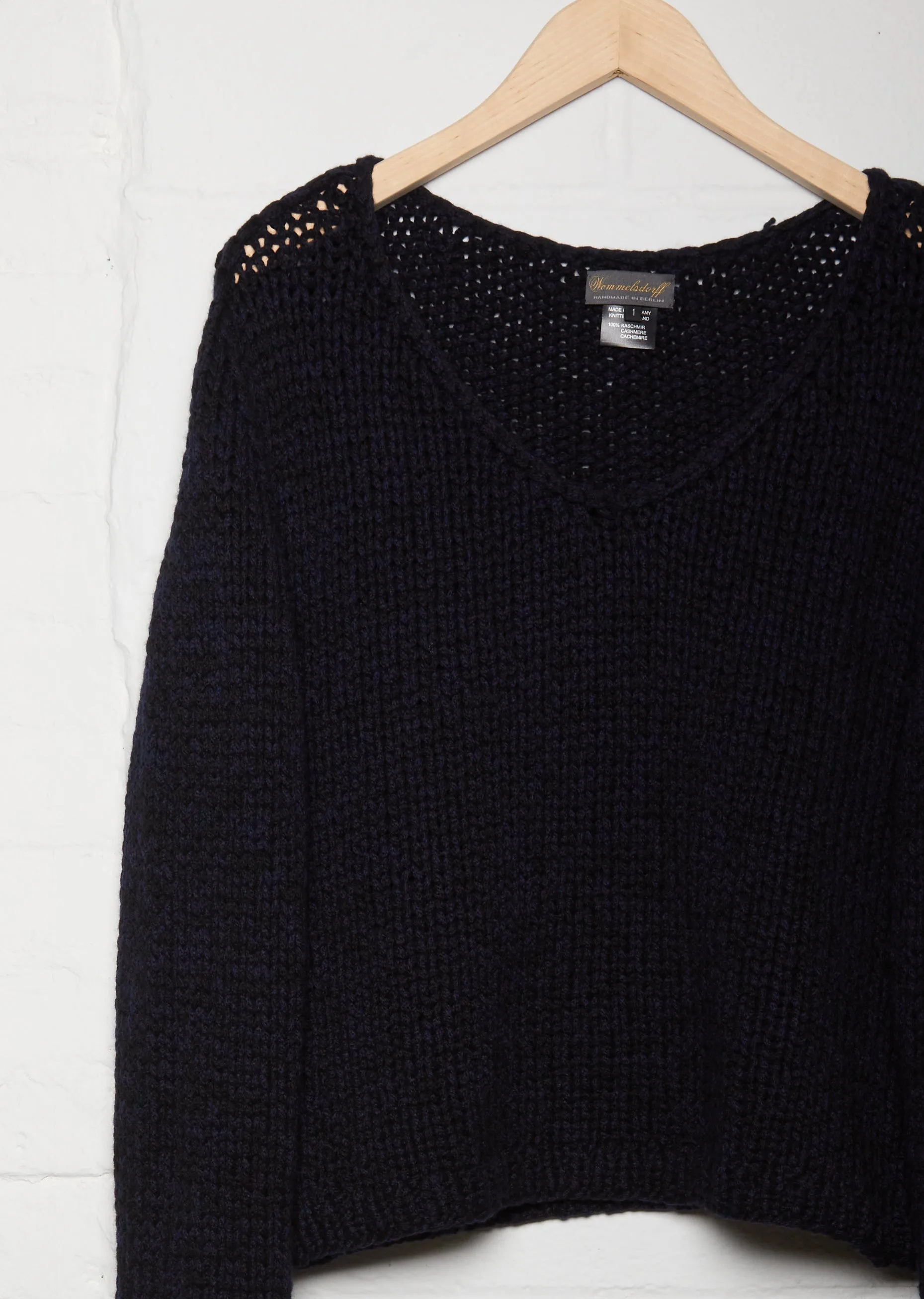 Ada V-Neck Cashmere Sweater