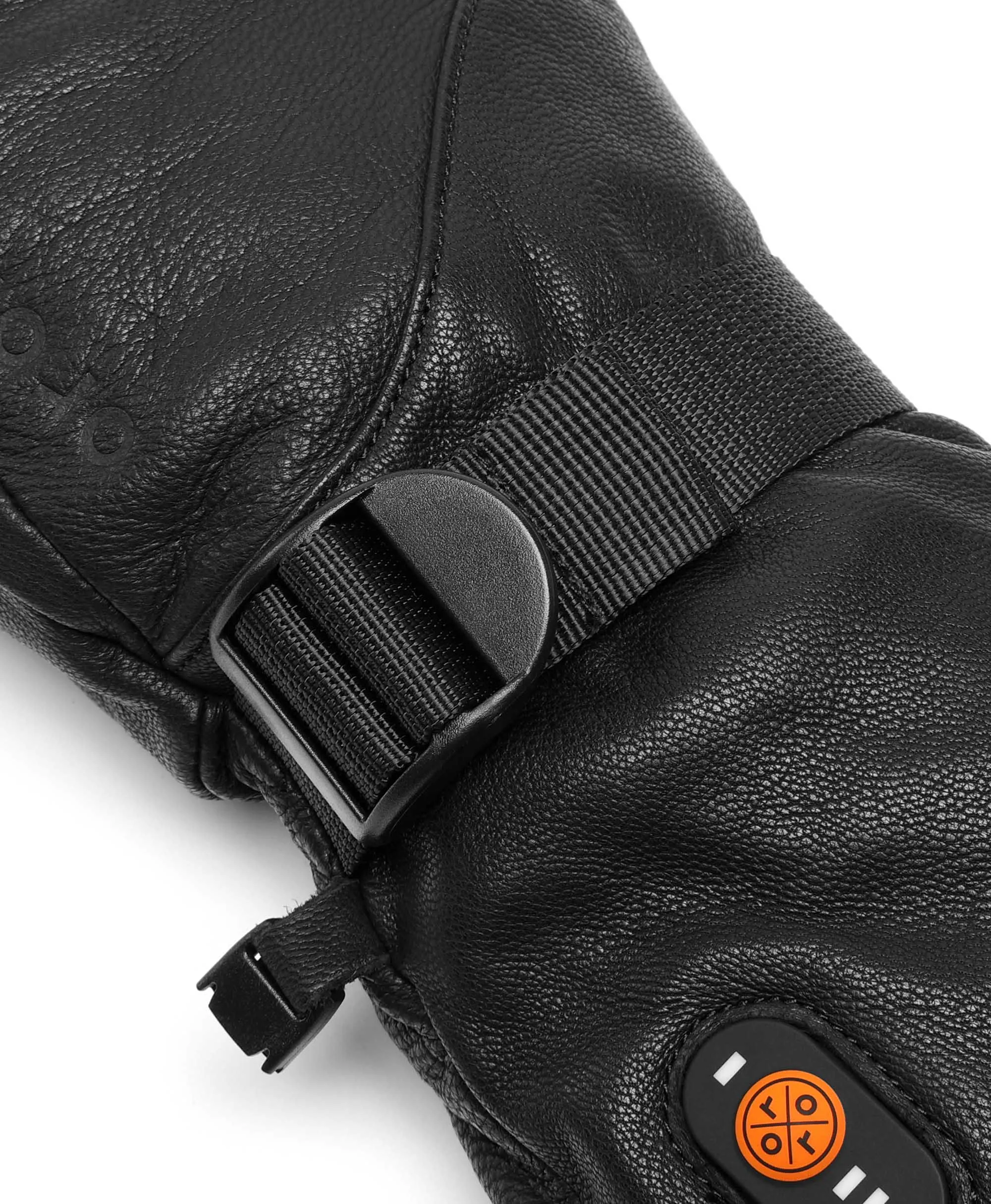 Boise Unisex Heated Full Leather Gloves (Batteries Not Included)