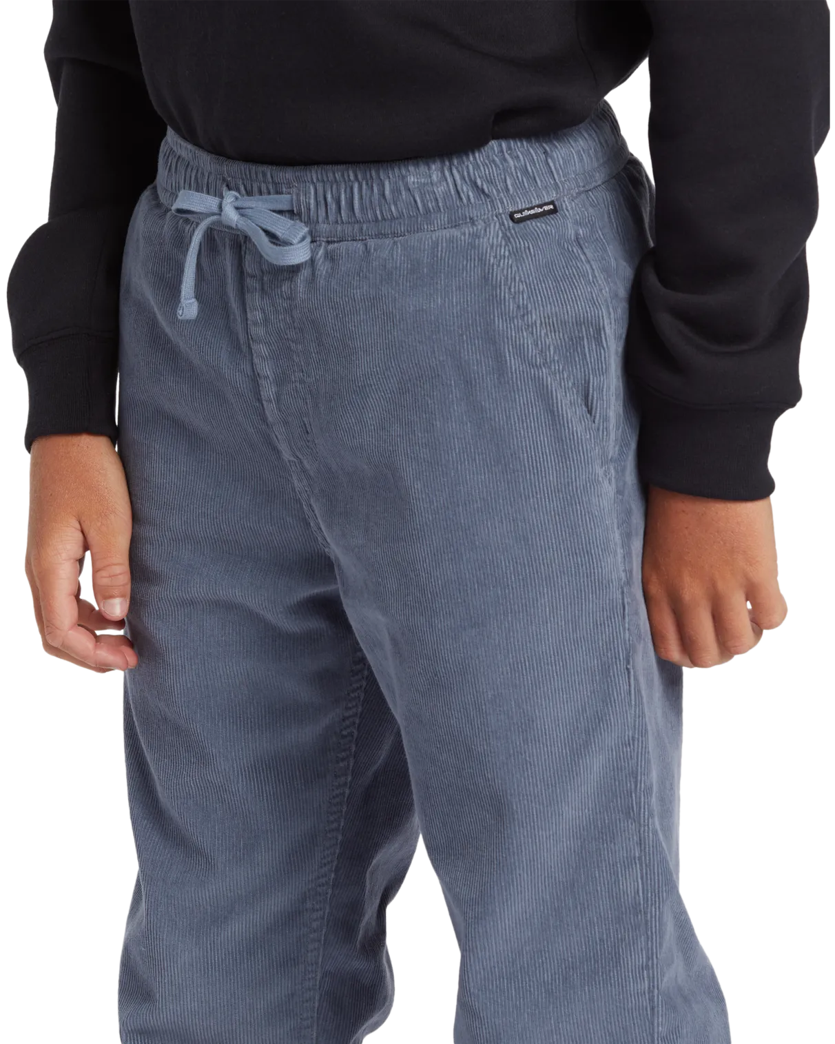 Boys DNA Beach Cord Trousers in Flint Stone