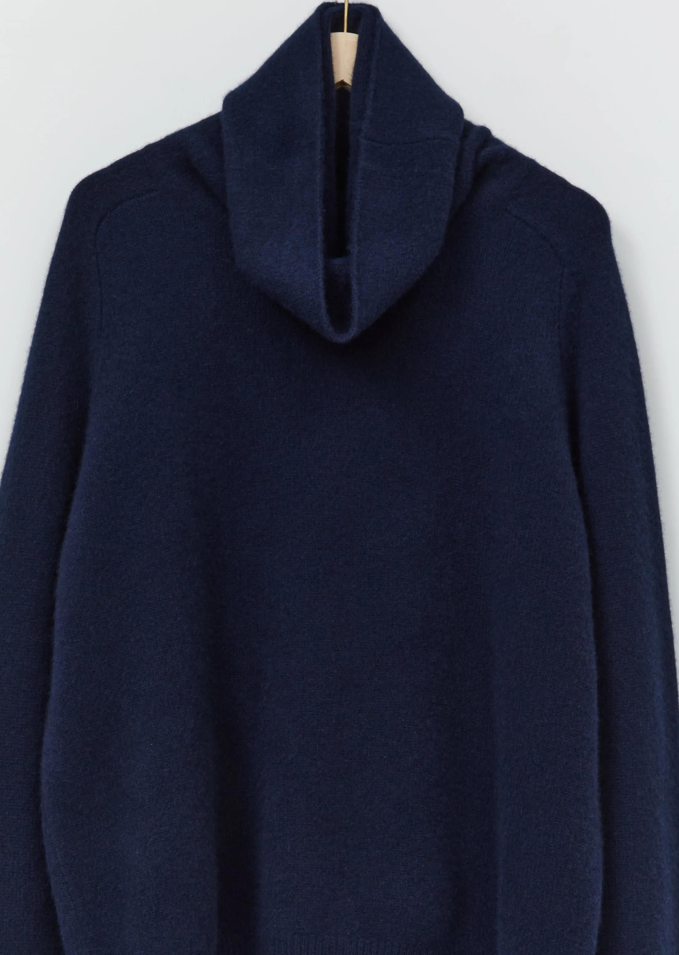 Cashmere Boyfriend High Neck Sweater