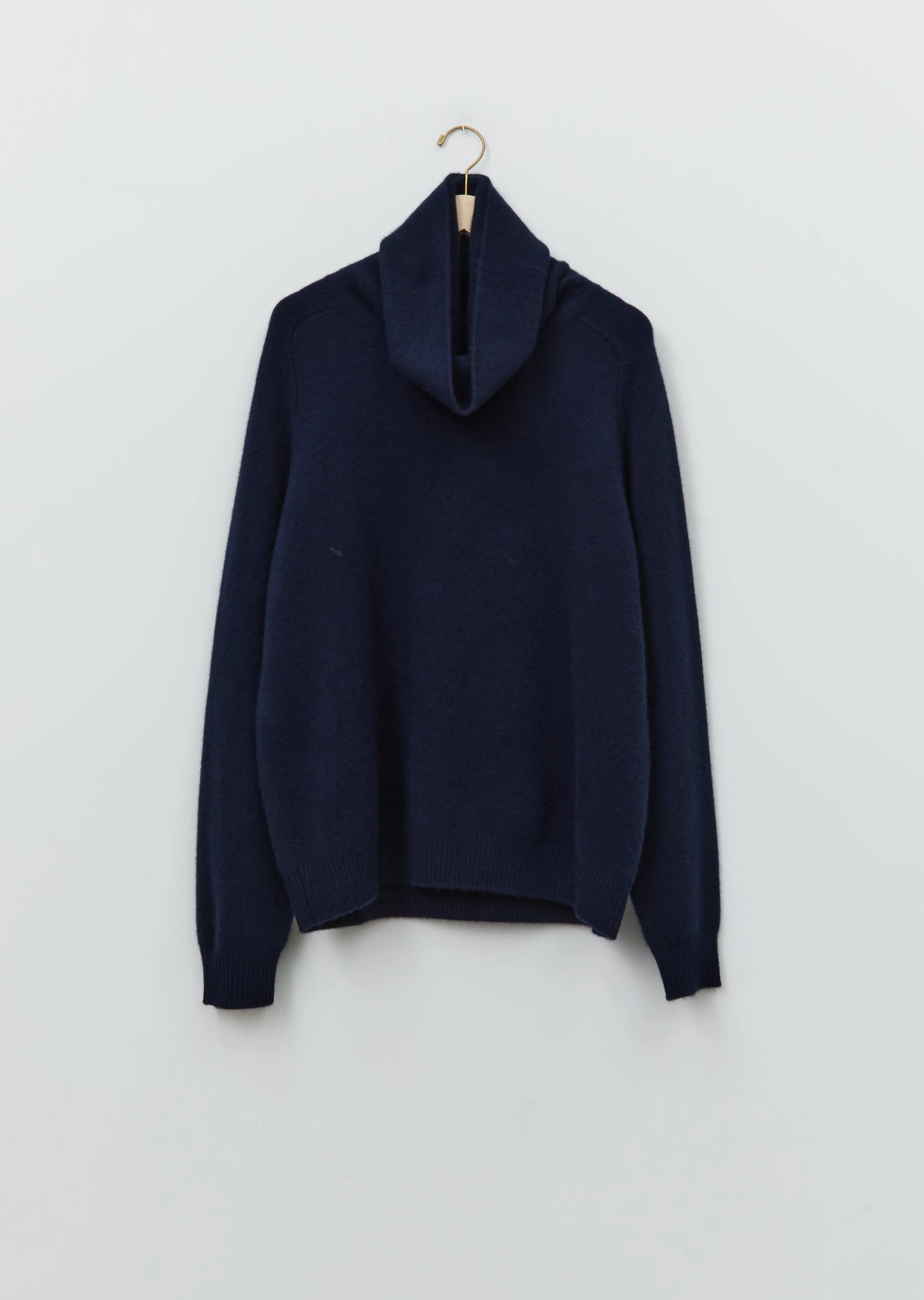 Cashmere Boyfriend High Neck Sweater