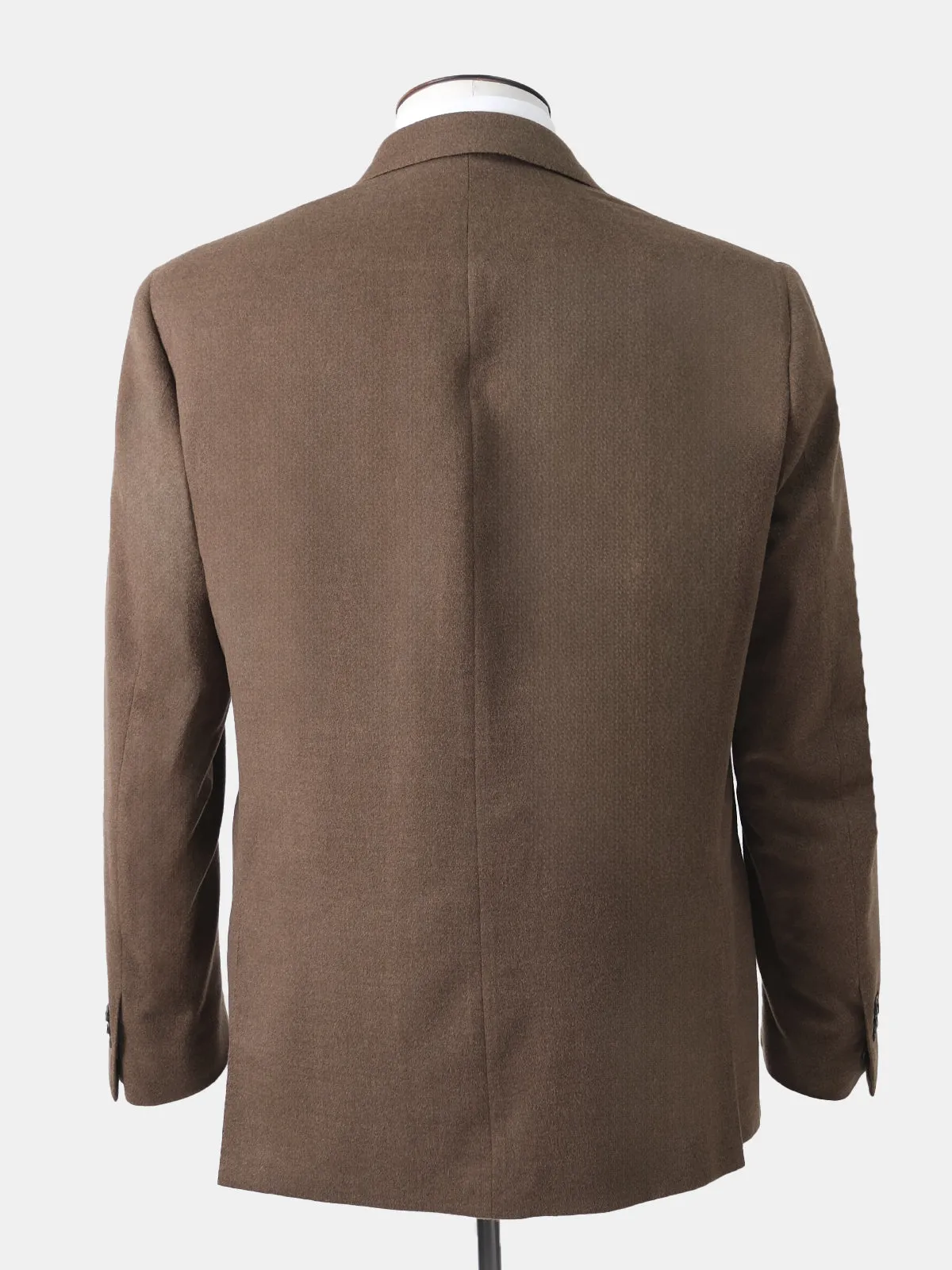 Cinnamon Brushed Wool Blazer