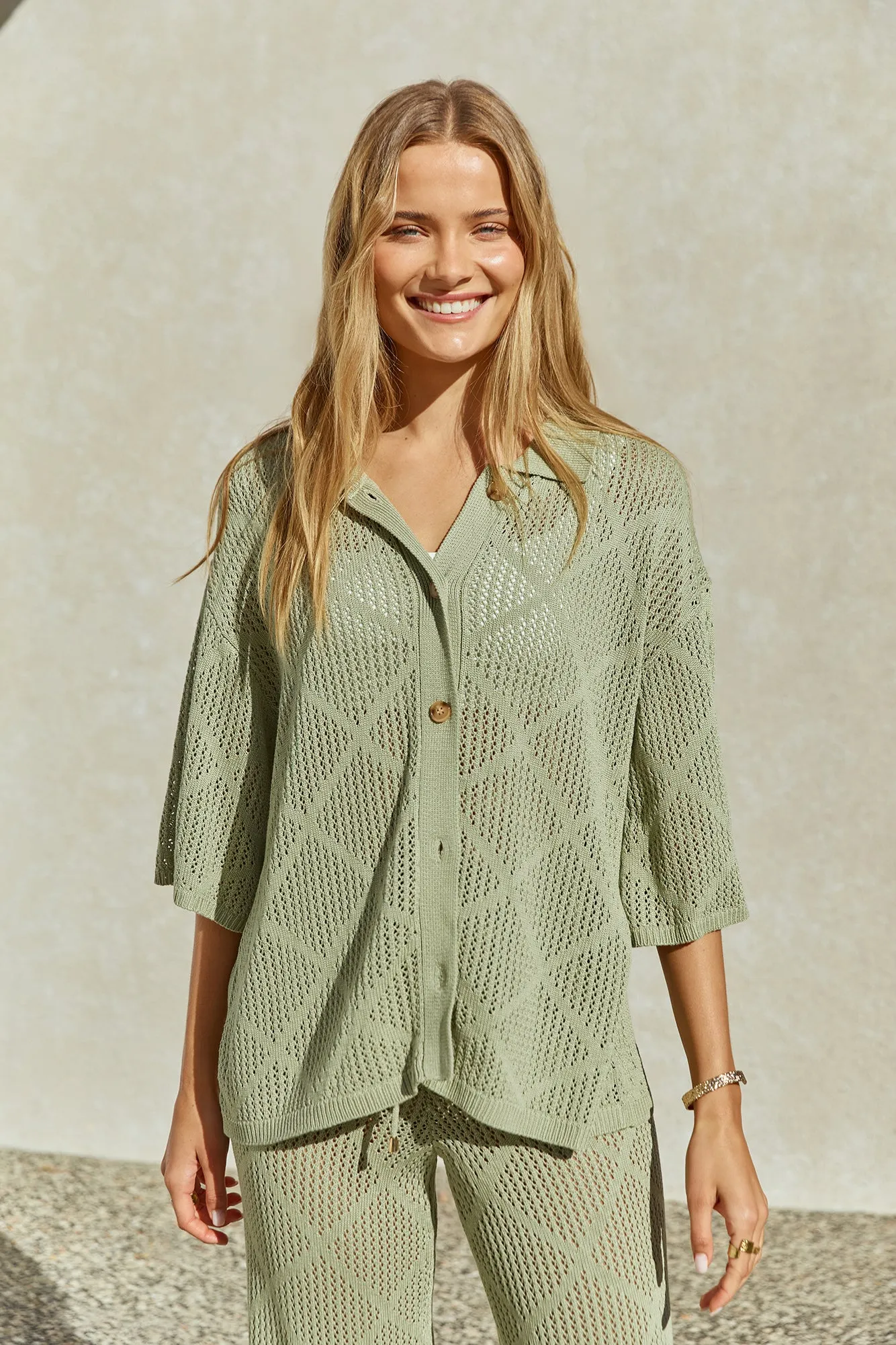 Coral Sands Top Green