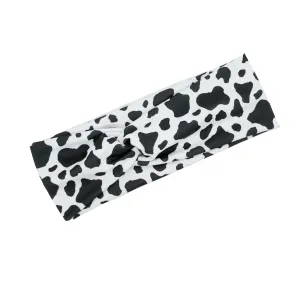 Cow Print Headband