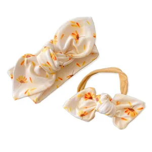 Daisy Blossom on Cream Headbands