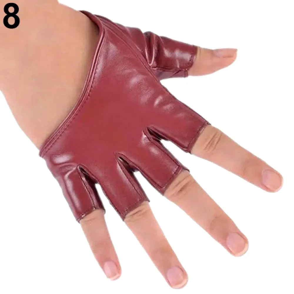 Dropshipping Fashion Sexy Women Girls Half Finger Fingerless Driving Dance Gloves Gifts