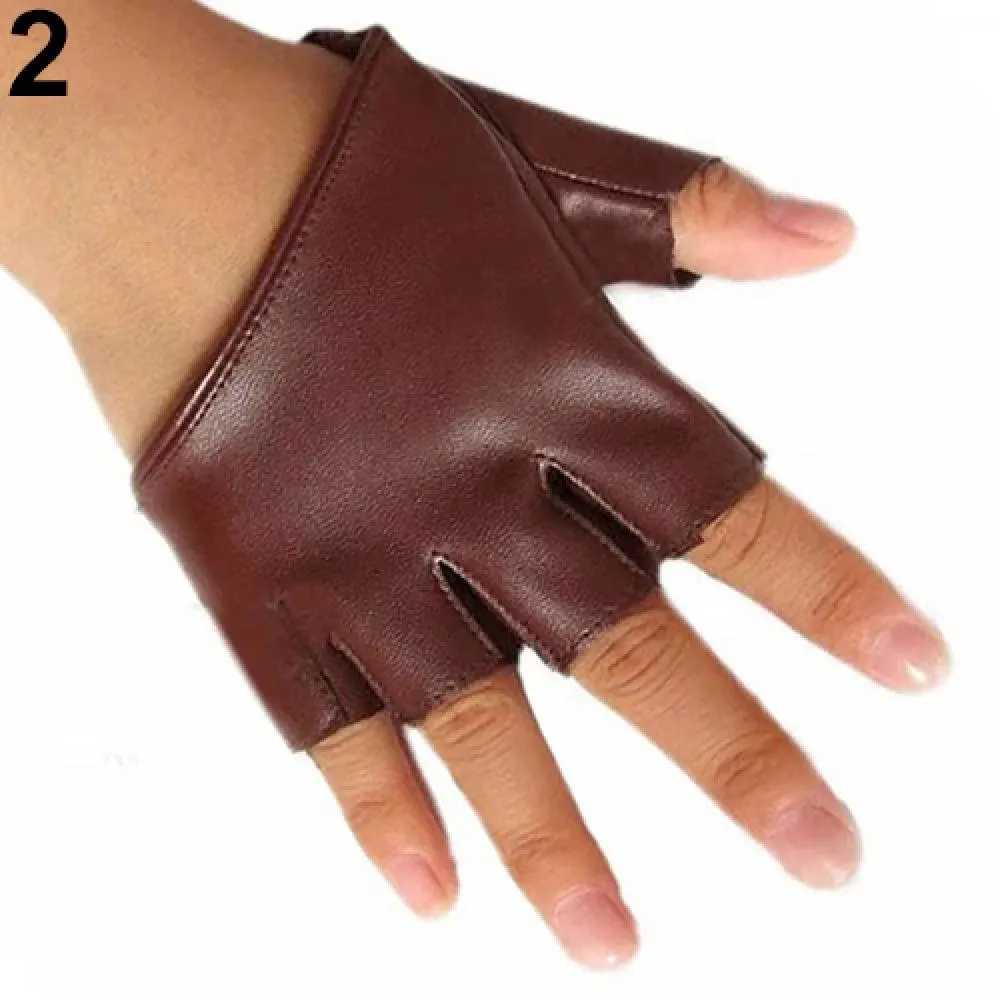 Dropshipping Fashion Sexy Women Girls Half Finger Fingerless Driving Dance Gloves Gifts