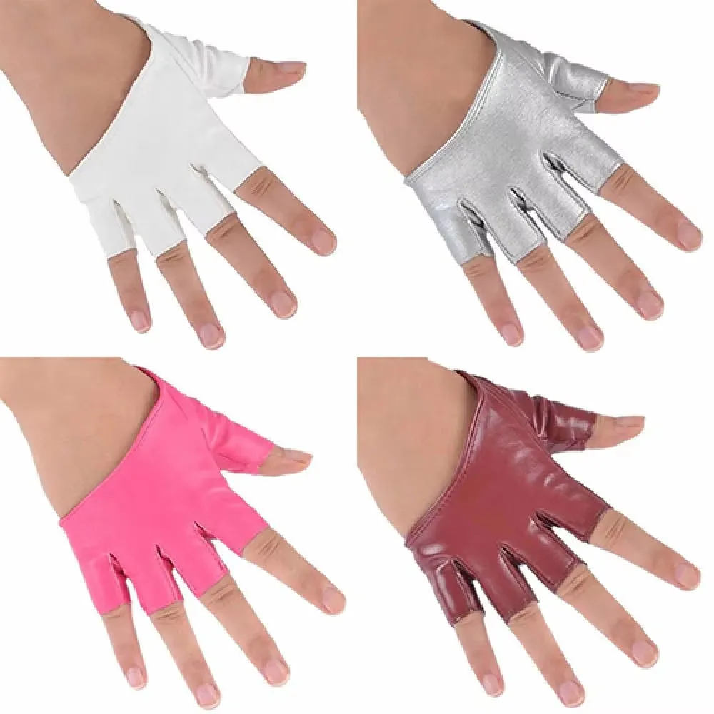 Dropshipping Fashion Sexy Women Girls Half Finger Fingerless Driving Dance Gloves Gifts