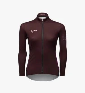 Essentials / Women's Midweight LS Jersey - Raisin