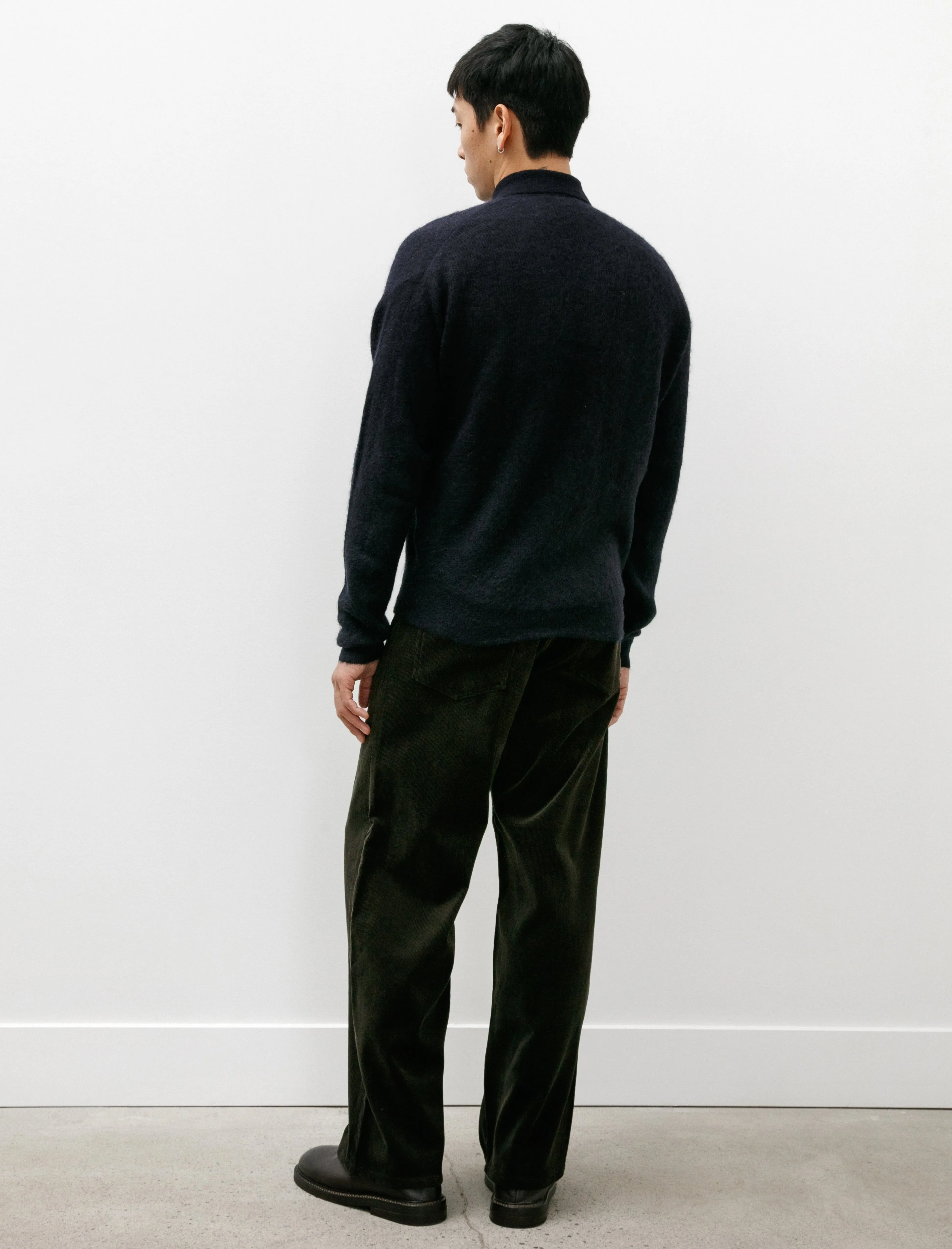 Finx Corduroy Pants Dark Brown