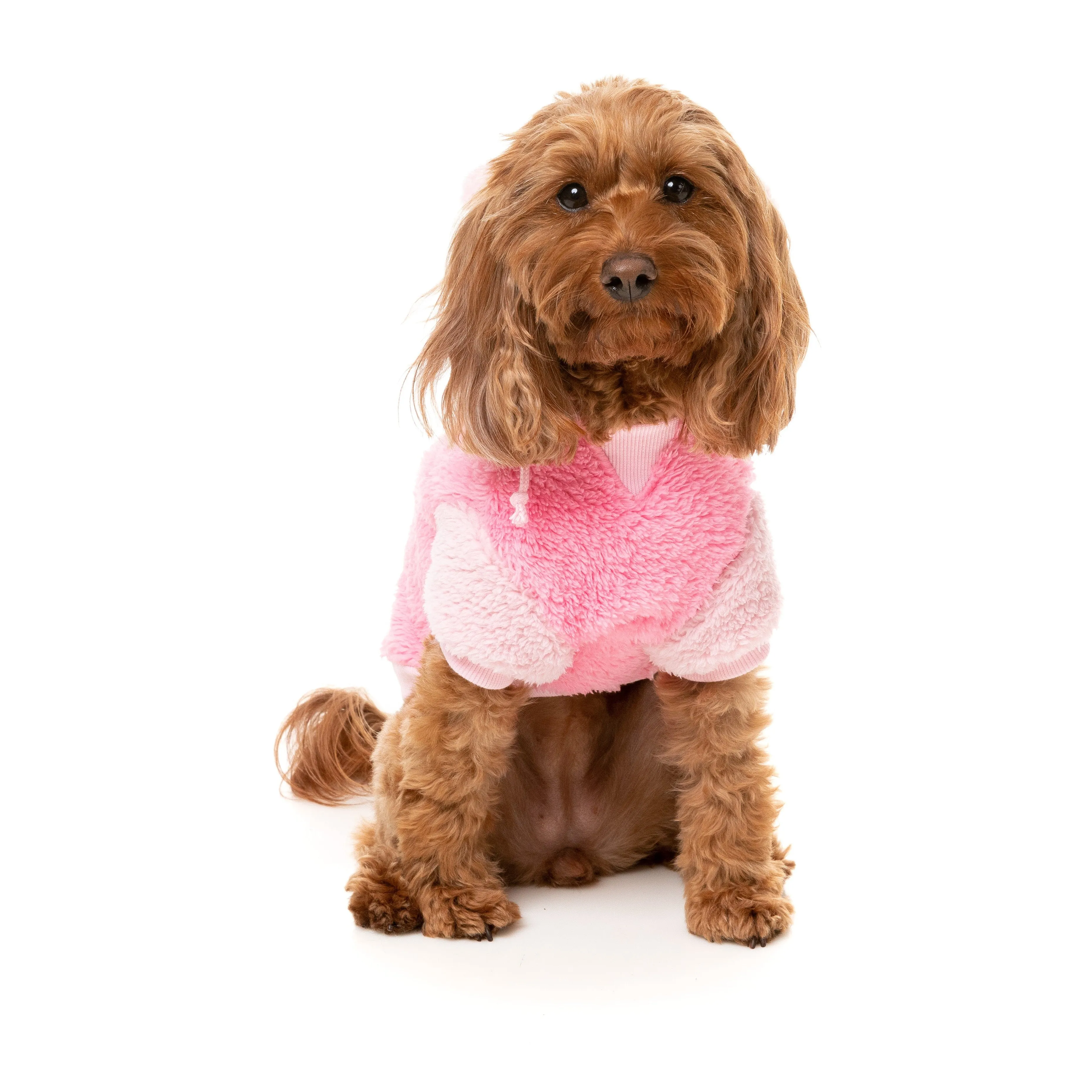 Fuzzyard Dog Apparel Winnie Hoodie Pink Size 1 XXSmall***