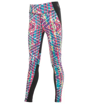 Girls' Breanna Stretch Knit Print Tights