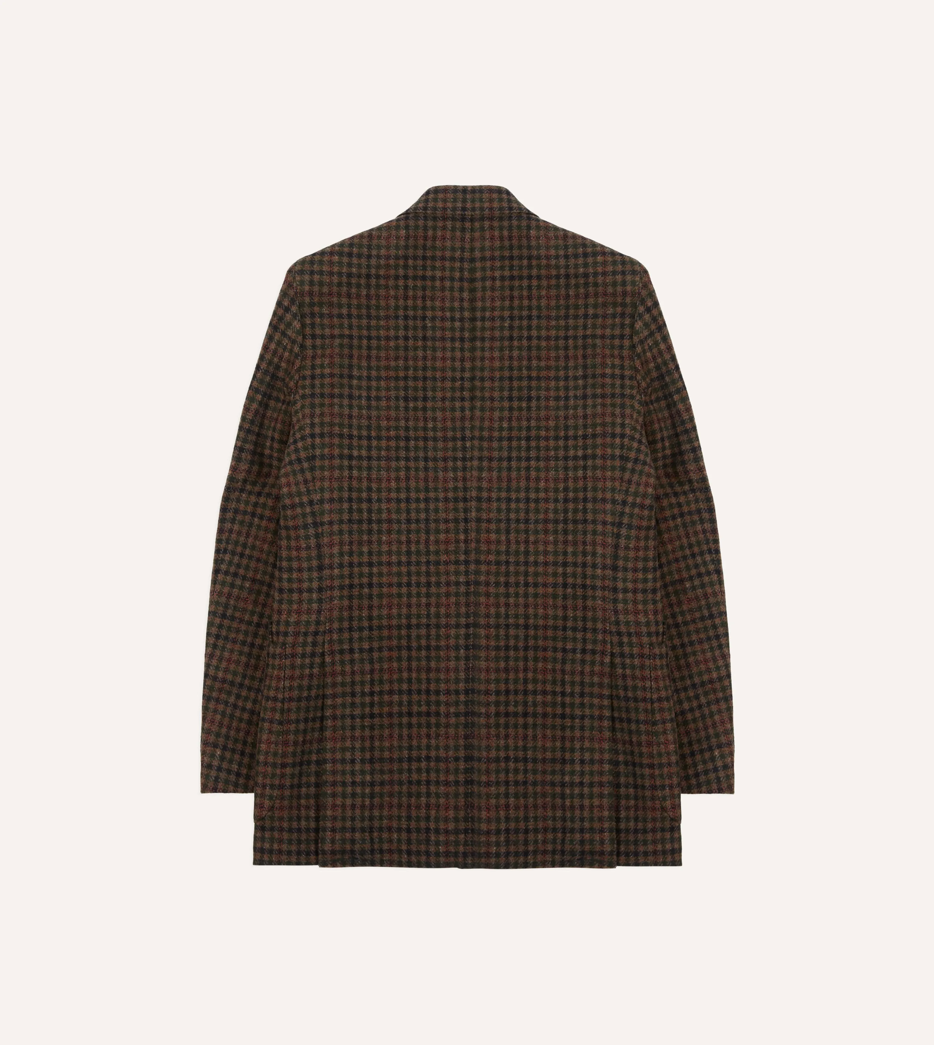 Green Gun Club Check Tweed Blazer