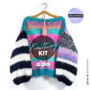 Knitting Kit – MYPZ Colorsplash Mohair Pullover No.9 – Beginner (ENG-NL)