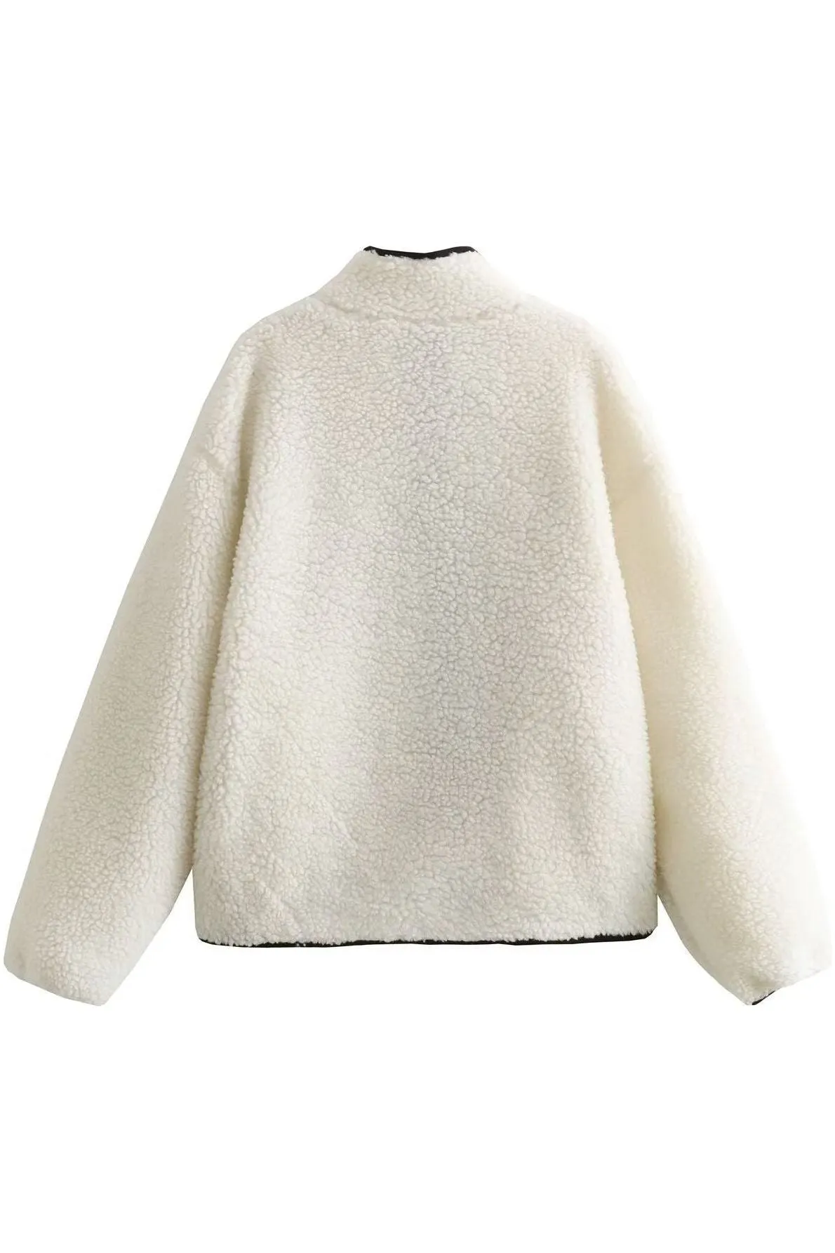 Loose Teddy fleece jacket