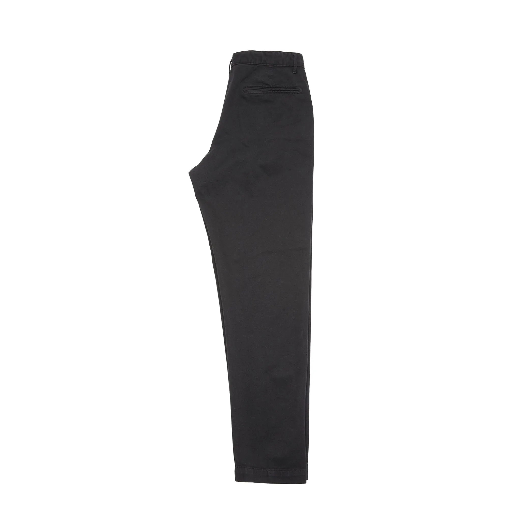 Massimo Alba Women's Melu70 Cotton/Cashmere Trousers in Nero Lavato