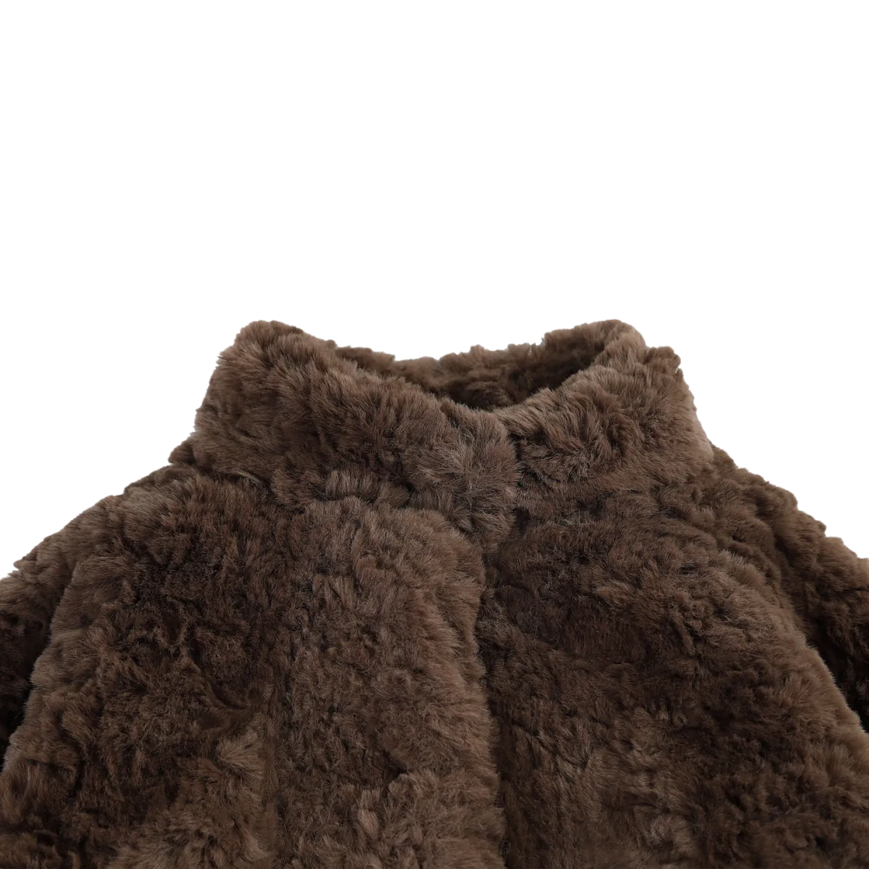 Mila Jacket | Brown Teddy