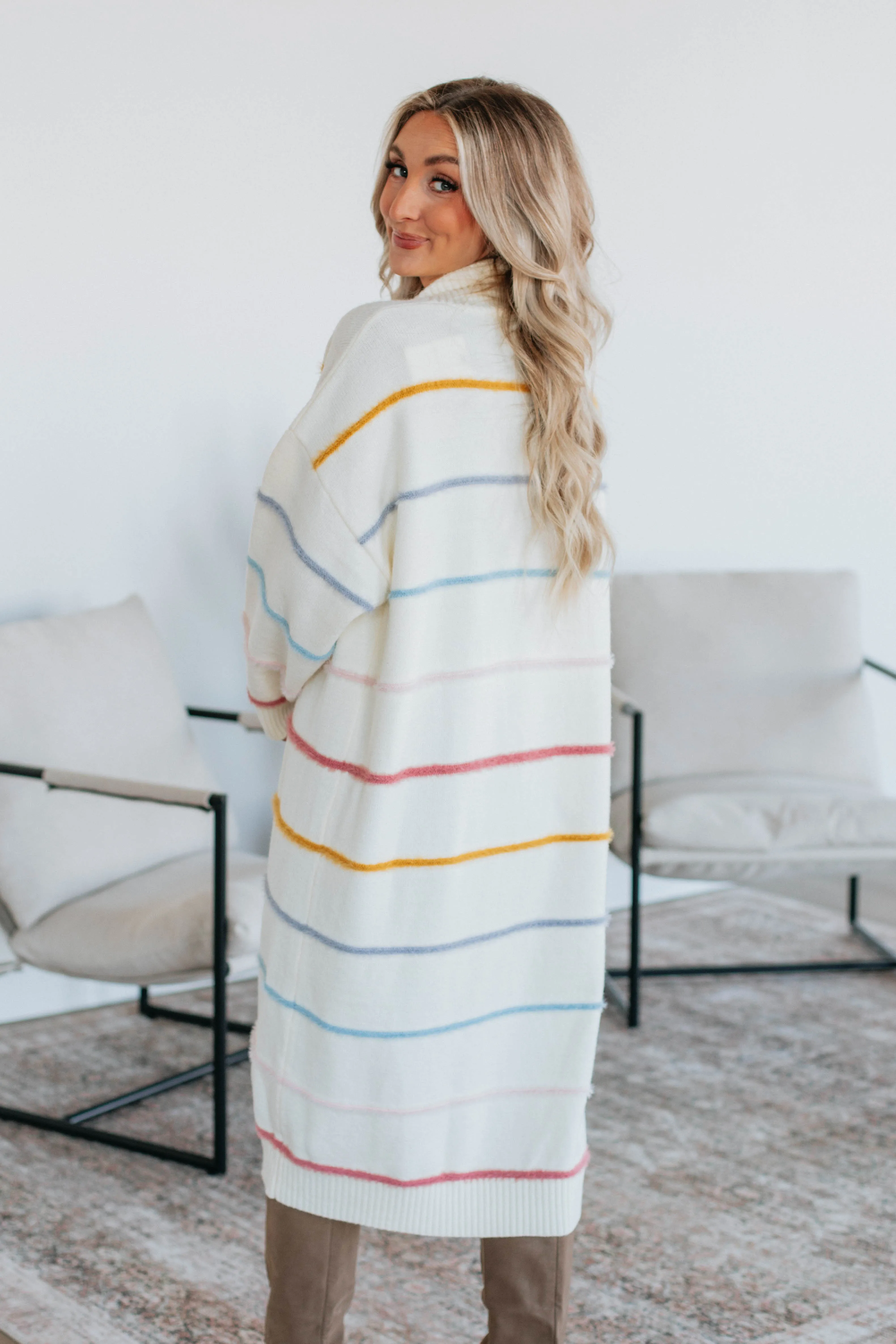 Myah Striped Cardigan