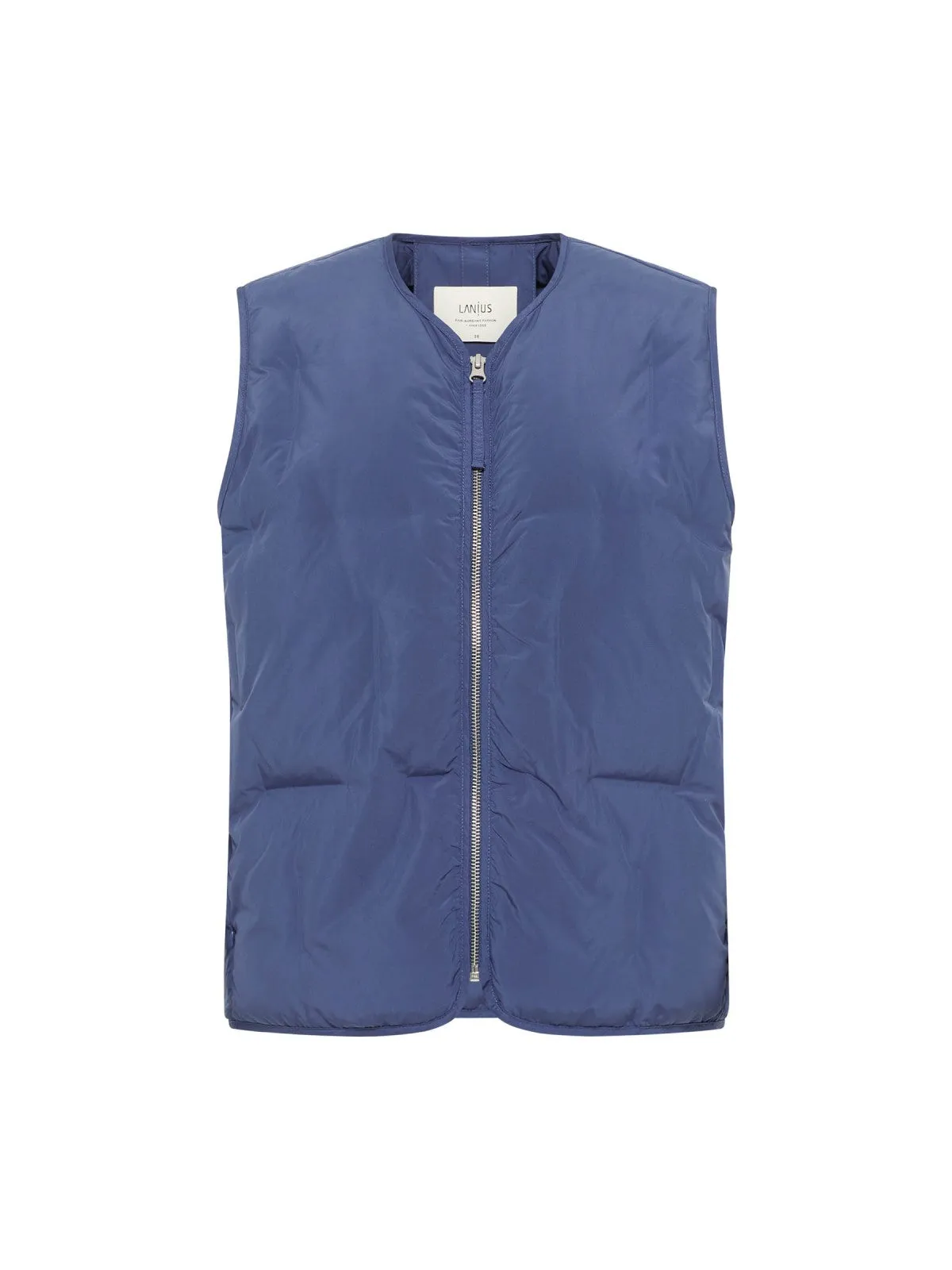 Padded Vest - Dove Blue