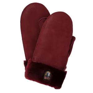 Parajumpers Shearling Mittens Red Gloves