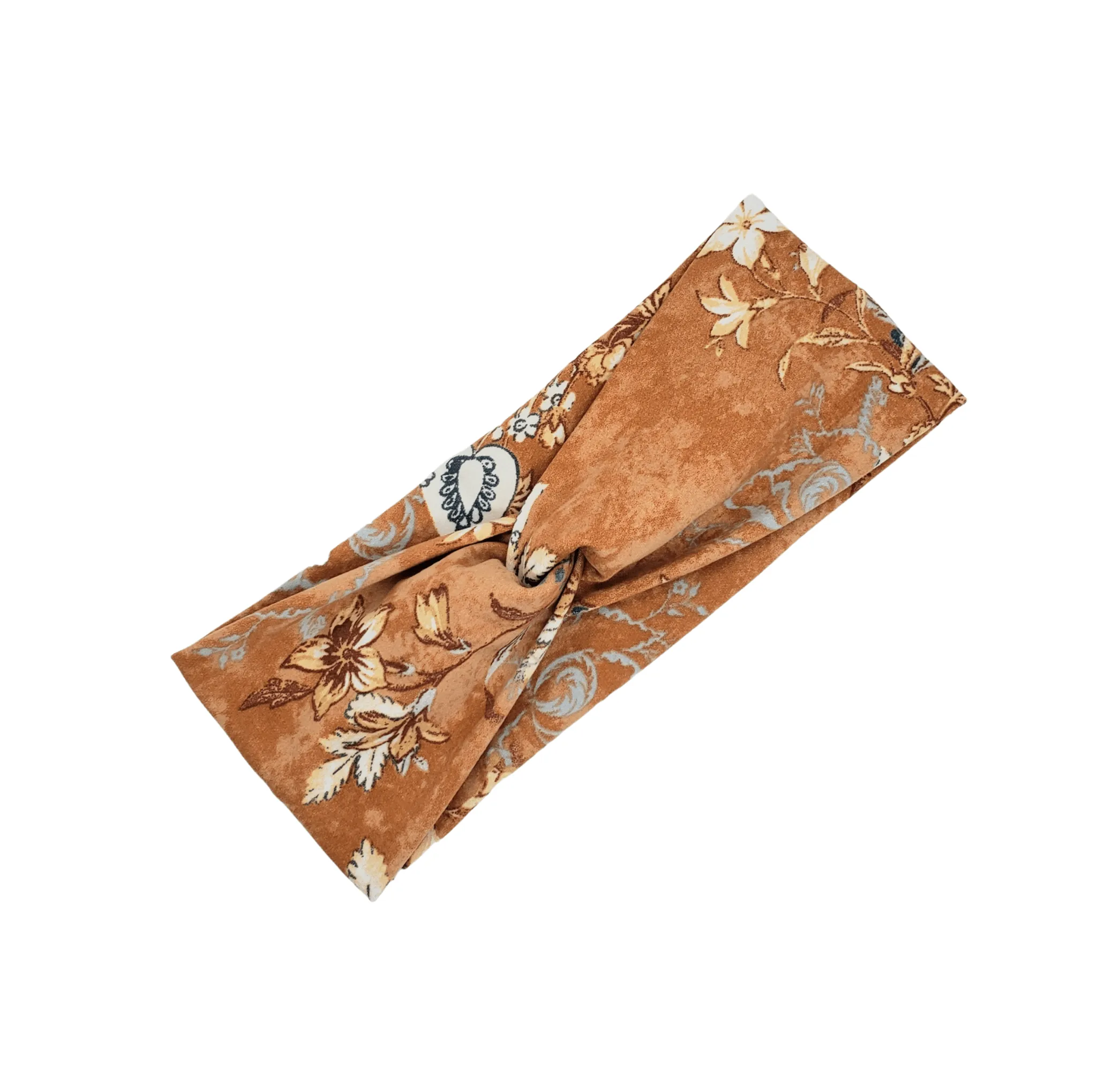 Rust Floral Headband