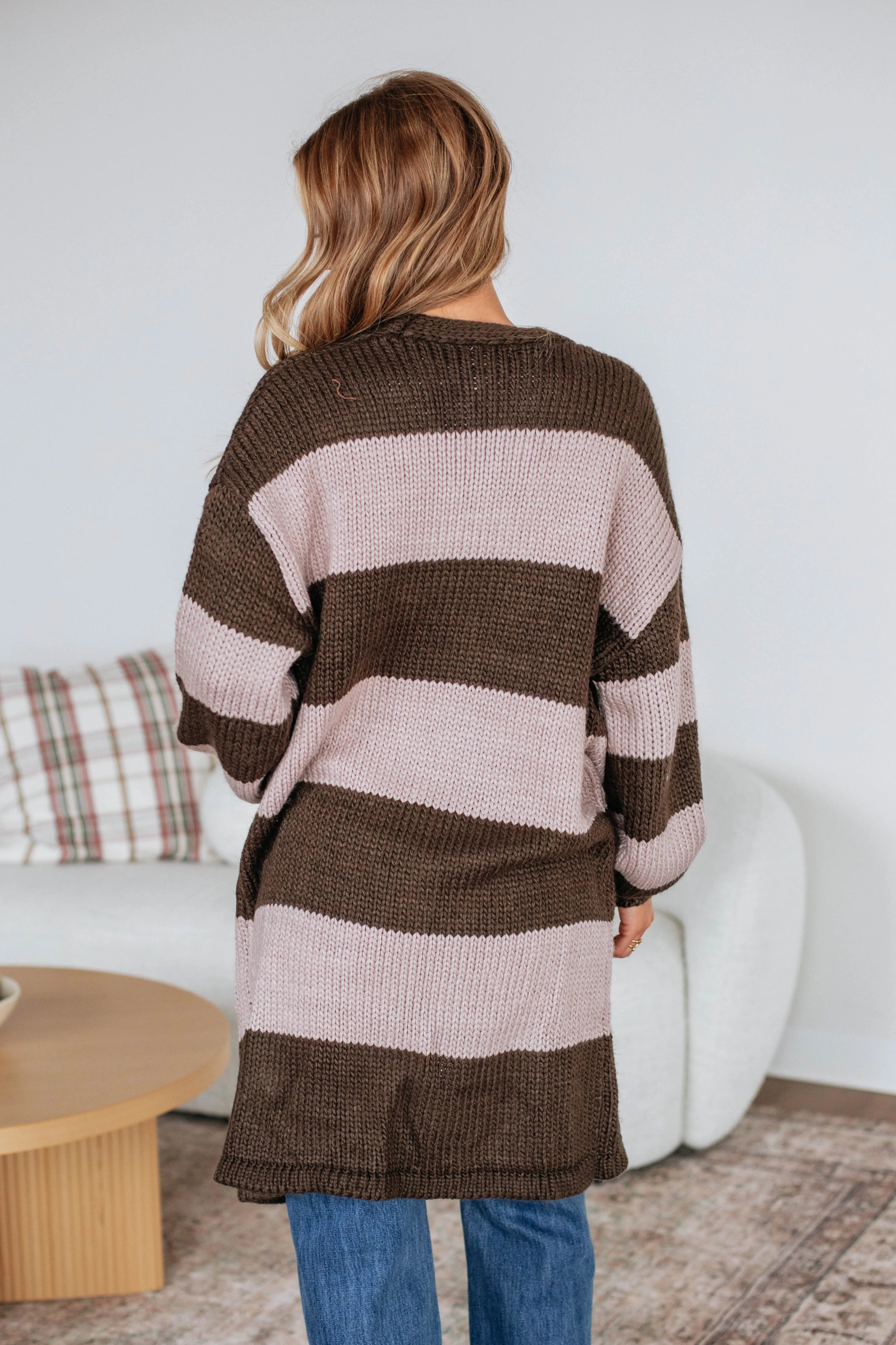 Shada Striped Cardigan