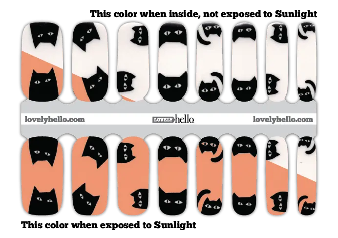 Solar Purr Nail Wraps