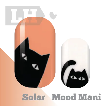 Solar Purr Nail Wraps