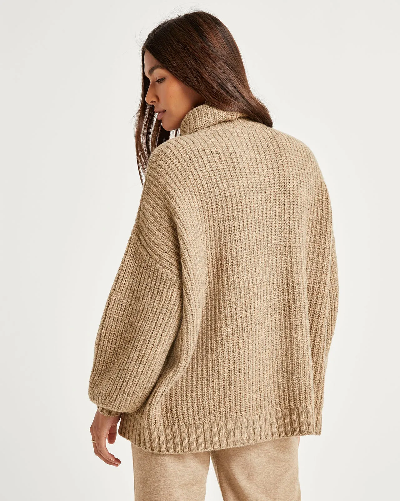 Splendid x Cella Jane Cashblend Turtleneck Sweater