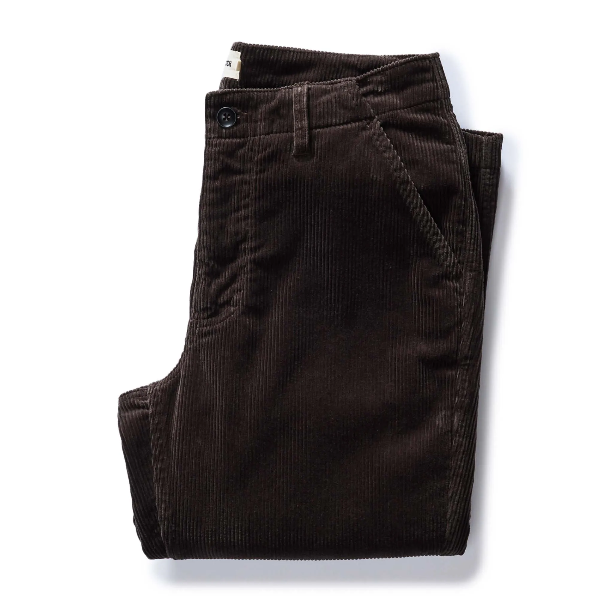 The Carnegie Pant in Peat Soil Corduroy