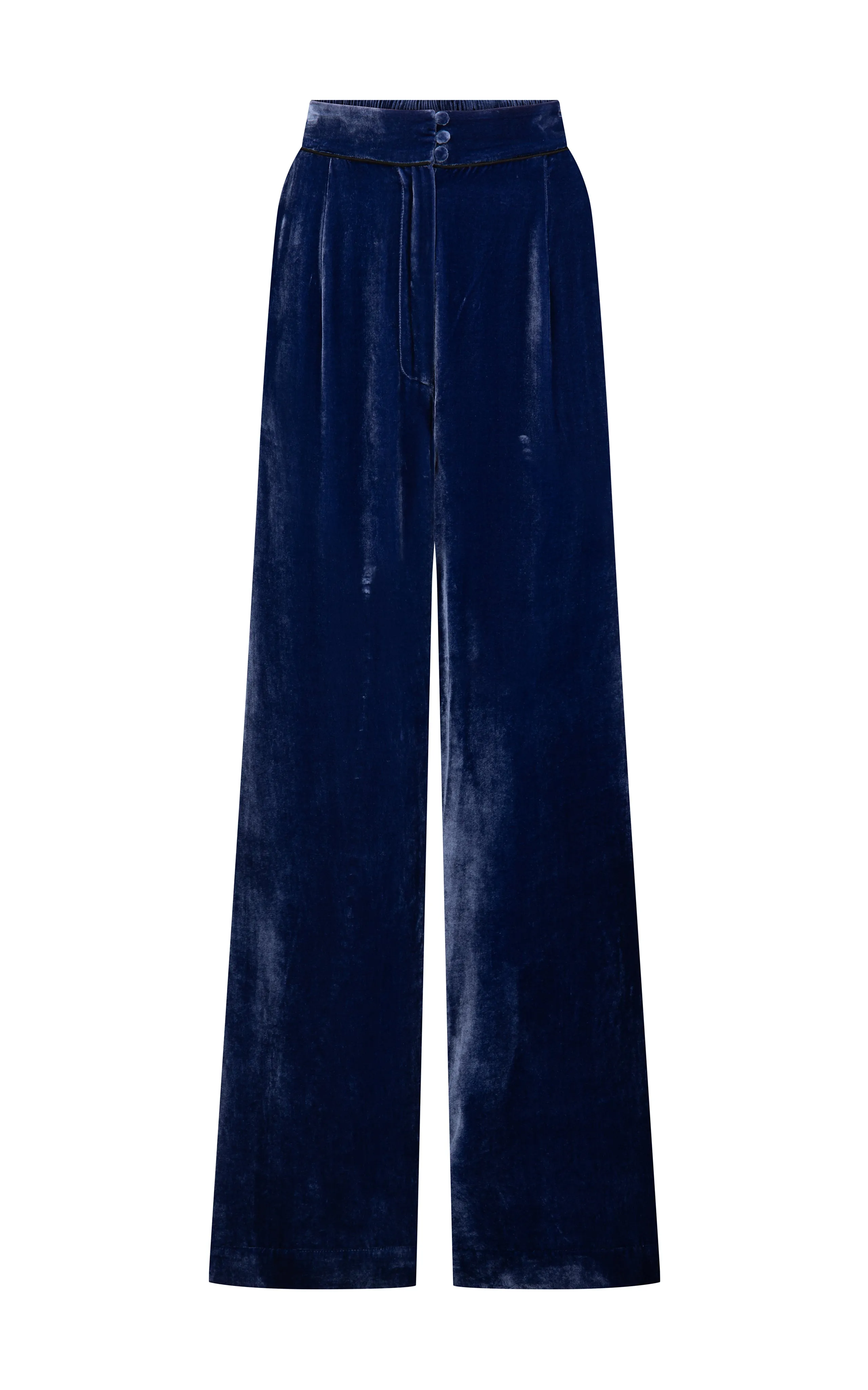 VELVET BOTTOM NOUVEAU {INDIGO BLUE}