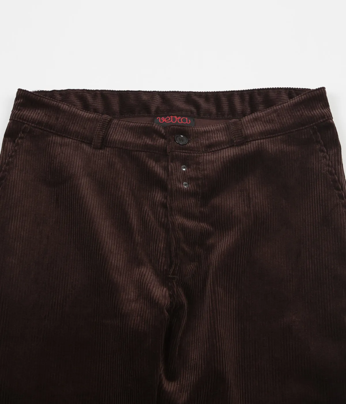 Vetra Medium Wale Corduroy Trousers - Brown