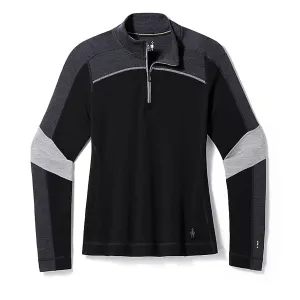 Women's Classic Thermal Merino Base Layer Colorblock 1/4 Zip