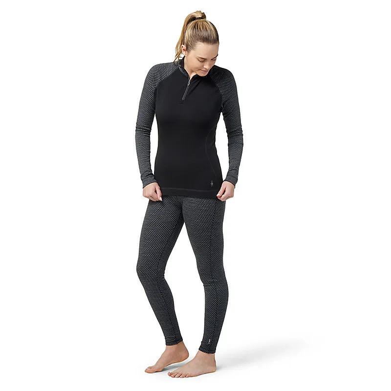 Women's Classic Thermal Merino Base Layer Pattern 1/4 Zip