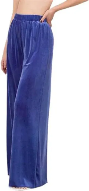 Zenana Velvet Wide Leg Pants (2 Colors)